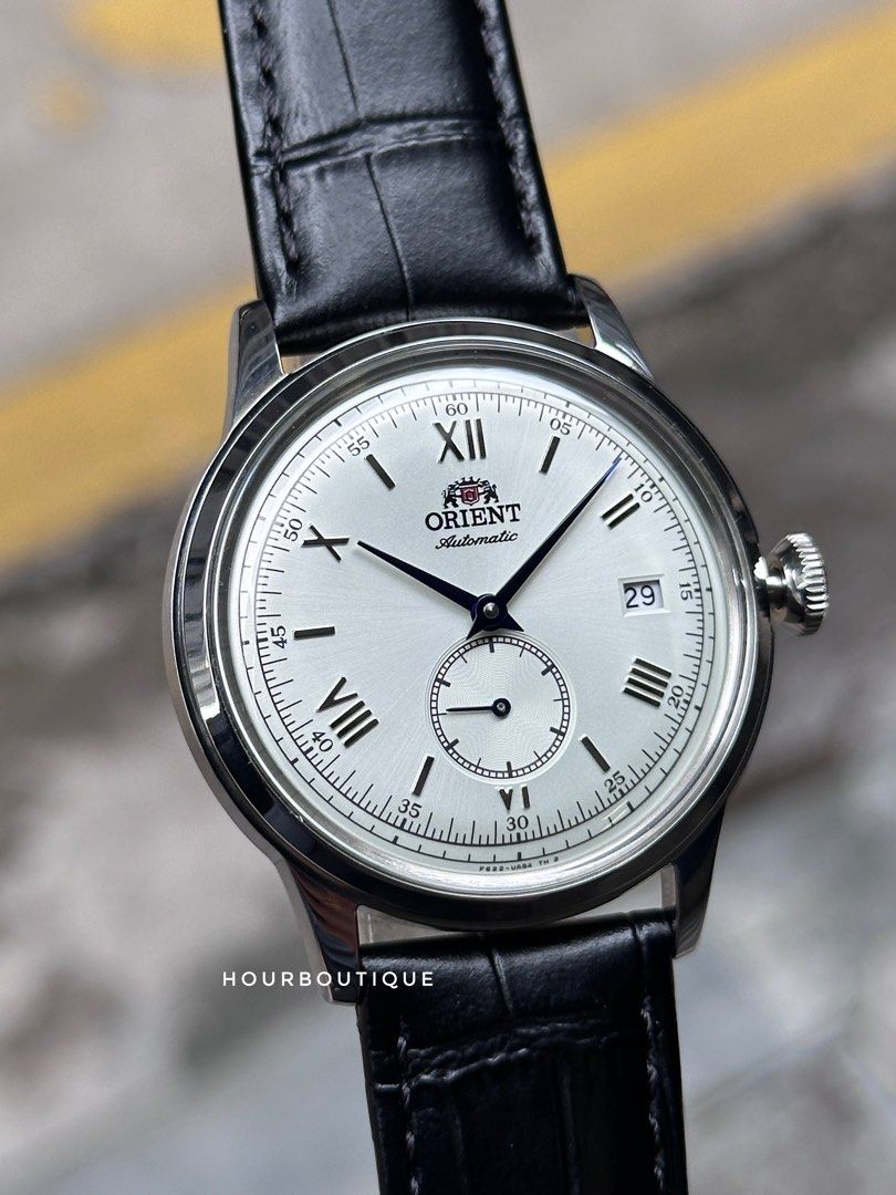 Brand NeW Orient Bambino Small Seconds White Dial 38mm Automatic Watch RA-AP0104S