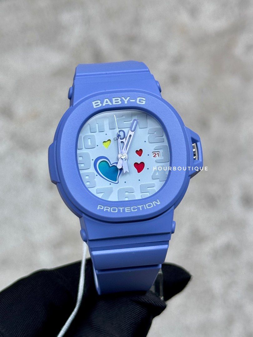 Brand New Casio BabyG Purple Ana Digital Watch BGA-10-6