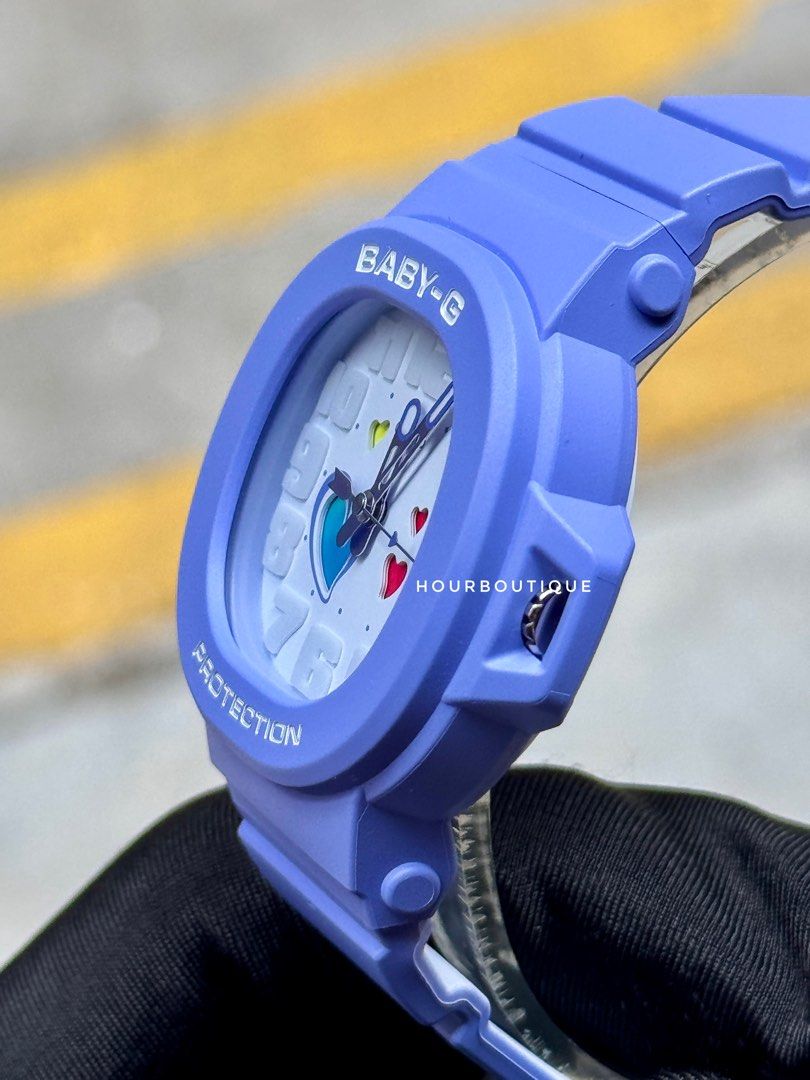 Brand New Casio BabyG Purple Ana Digital Watch BGA-10-6