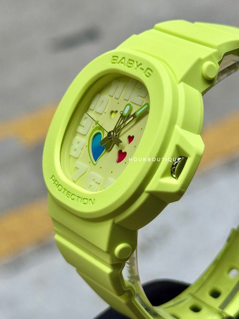 Brand New Casio BabyG Yellow Case Ana Digital Watch BGA-10-3A