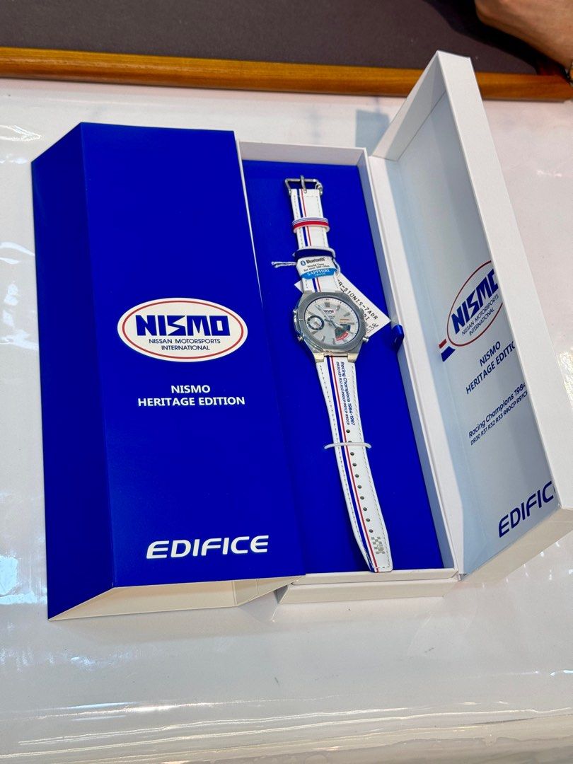 Brand New Casio Edifice Nismo Heritage Edition Watch ECB-10NIS-7A