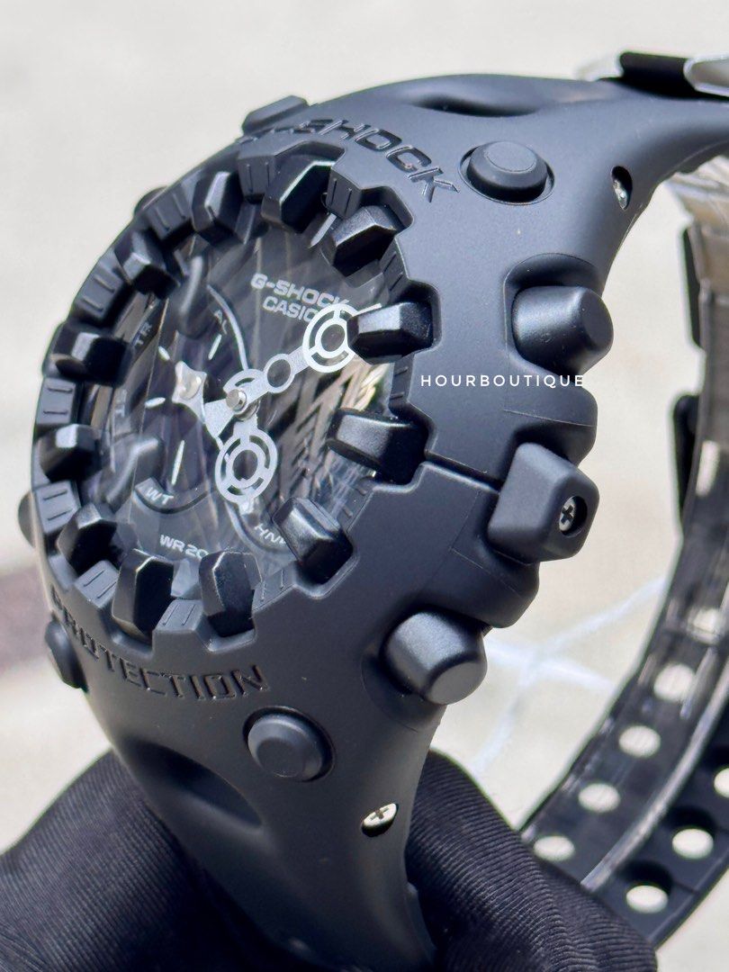 Brand New Casio Gshock black Digital Watch GA-V01-1DR