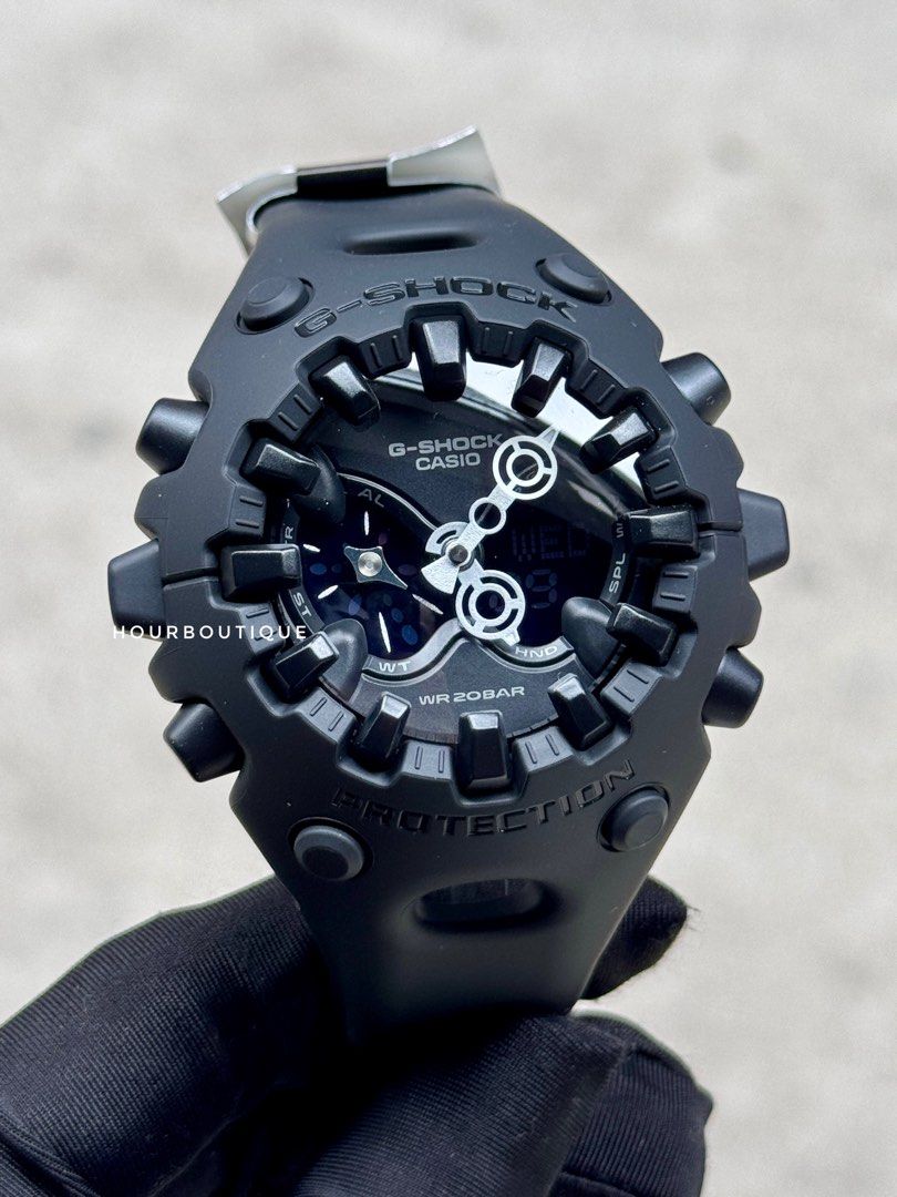 Brand New Casio Gshock black Digital Watch GA-V01-1DR