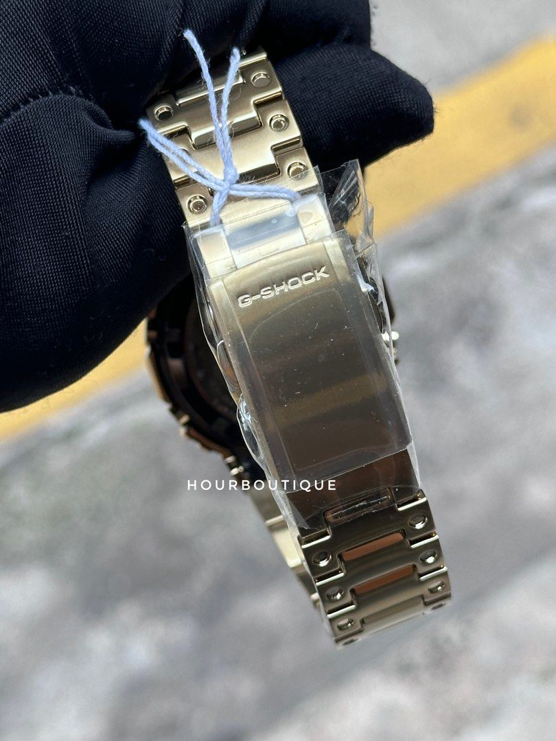 Brand New Casio GShock Full Metal PVD Gold Mens Watch GMW-B5000GD-9DR