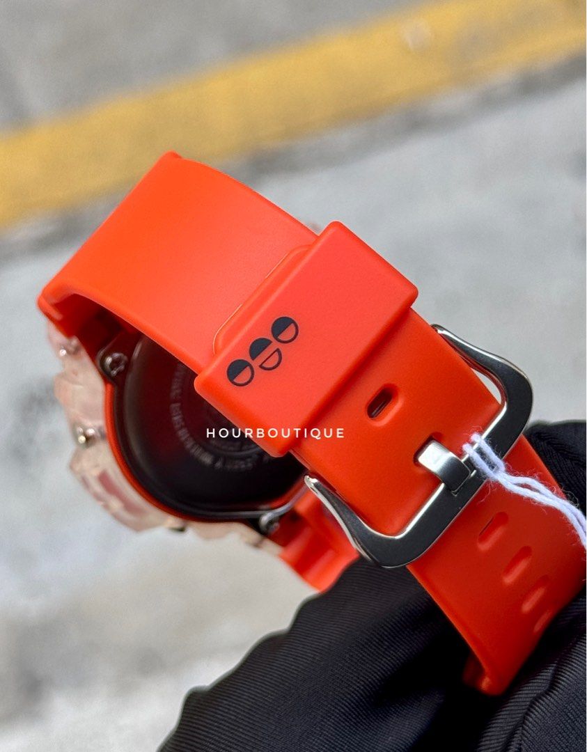 Brand New Casio Gshock Gachapon Lucky Drop Collection Orange Case Digital Watch DW-6900GL-4