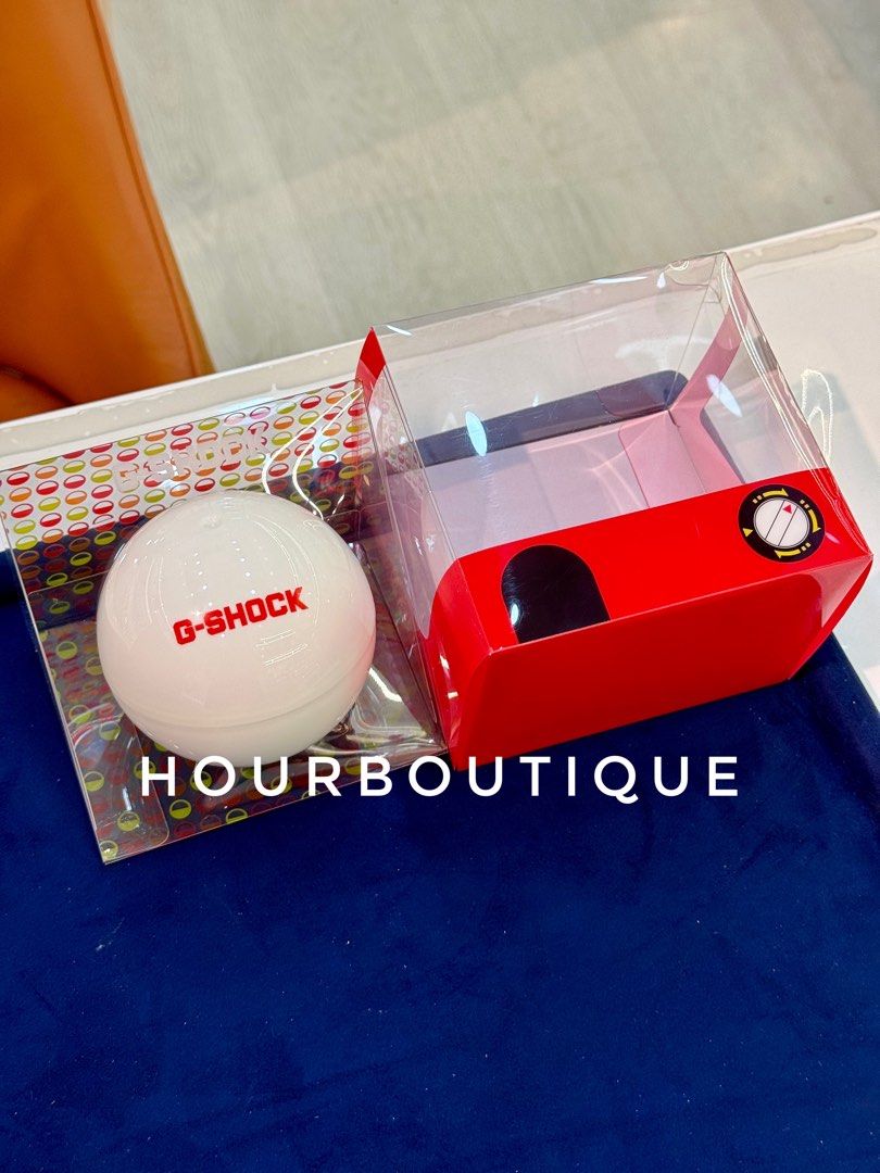 Brand New Casio Gshock Gachapon Lucky Drop Collection Orange Case Digital Watch DW-6900GL-4