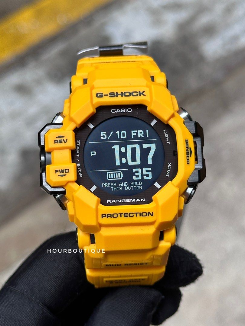 Brand New Casio Gshock GPS Tough Solar Heart Rate Monitor Outdoor Watch GPR-H1000-9