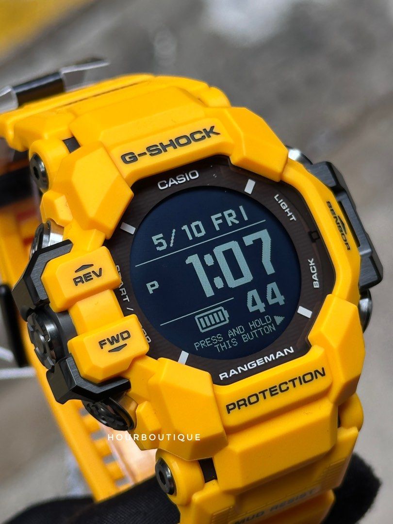 Brand New Casio Gshock GPS Tough Solar Heart Rate Monitor Outdoor Watch GPR-H1000-9