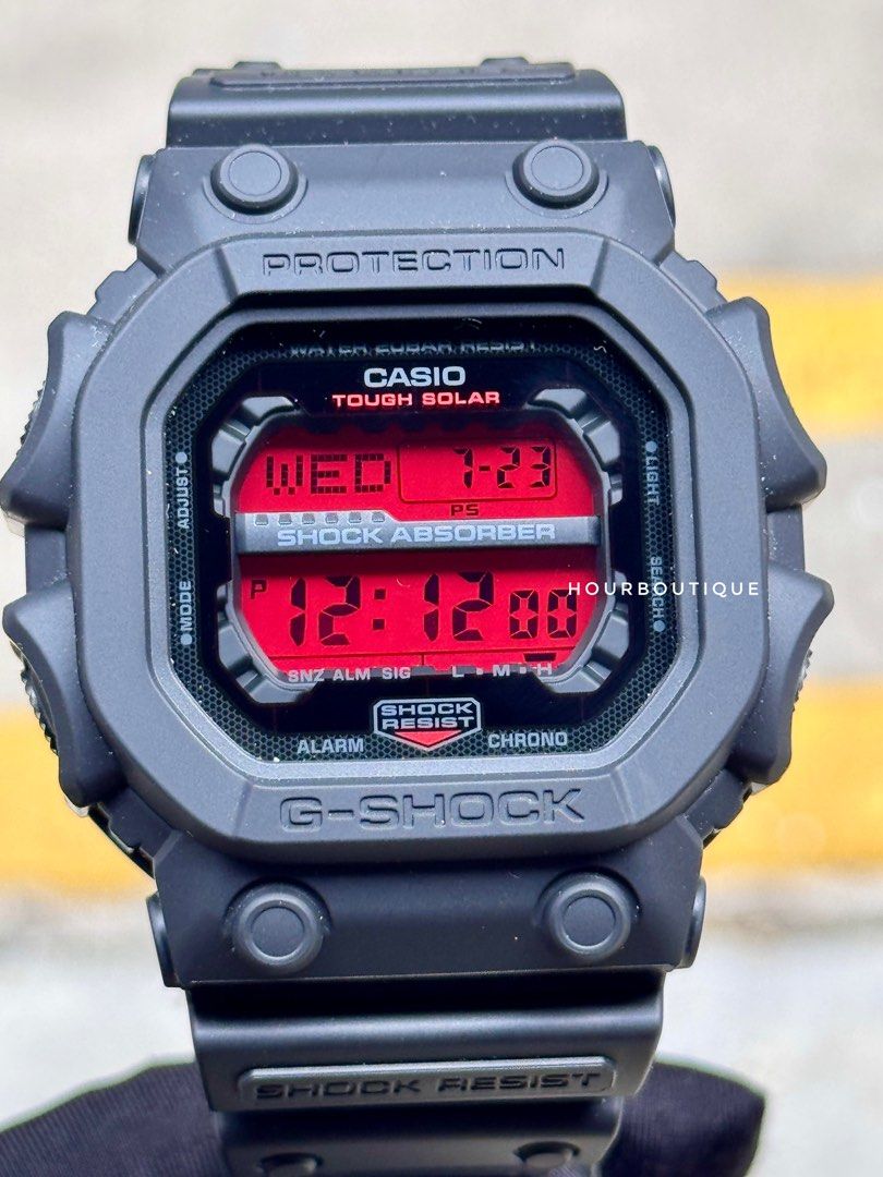 Brand New Casio Gshock King Red Digital Display Watch GX-56BBR-1DR