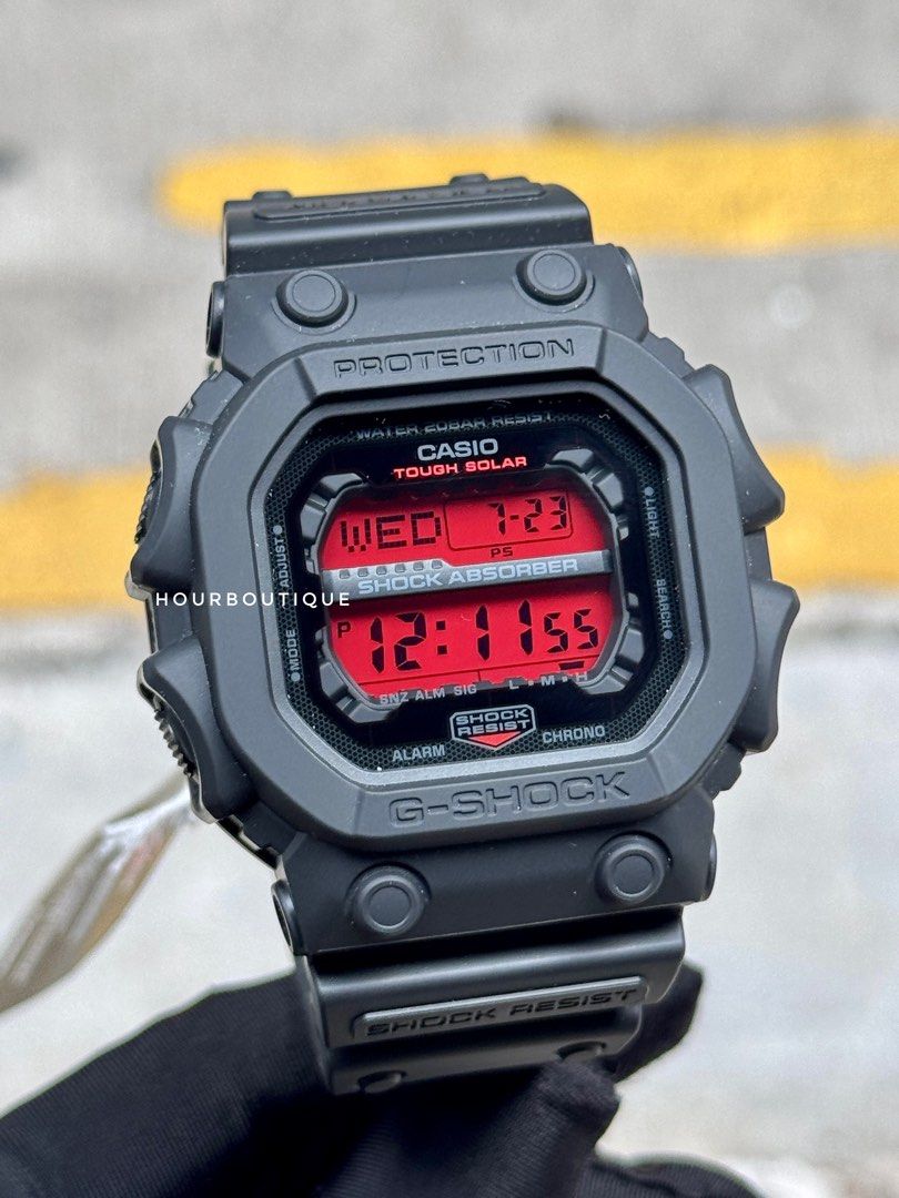 Brand New Casio Gshock King Red Digital Display Watch GX-56BBR-1DR