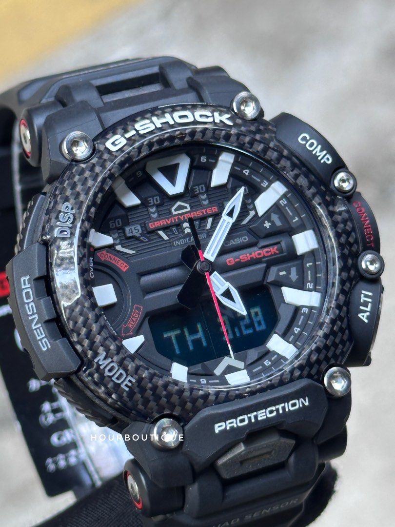 Brand New Casio Gshock Master of Air Carbon Bezel Mens Outdoor Watch GR-B200-1A