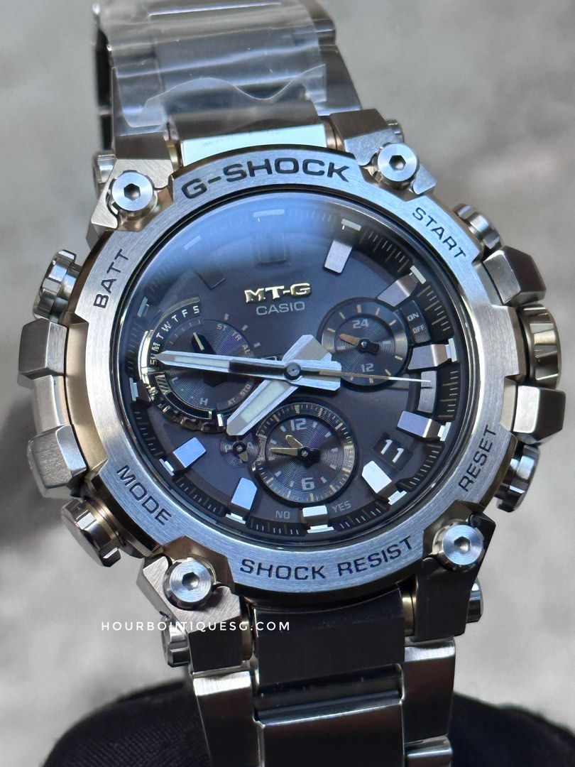 Brand New Casio Gshock MTG Steel & Gold MTG-B3000D-1A9 Men’s Watch