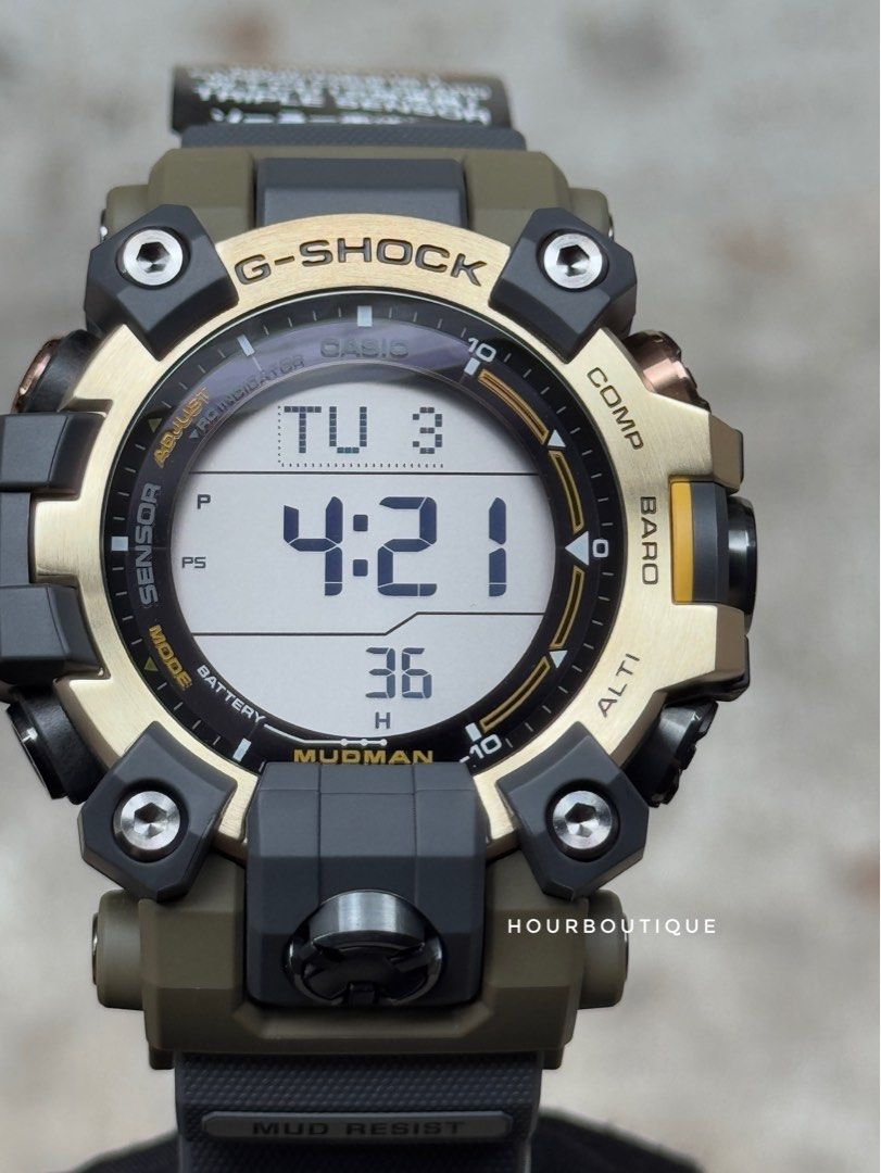 Brand New Casio Gshock MudMan Earth Watch Collaboration Tough Solar Out Door Watch GW-9501KJ-8