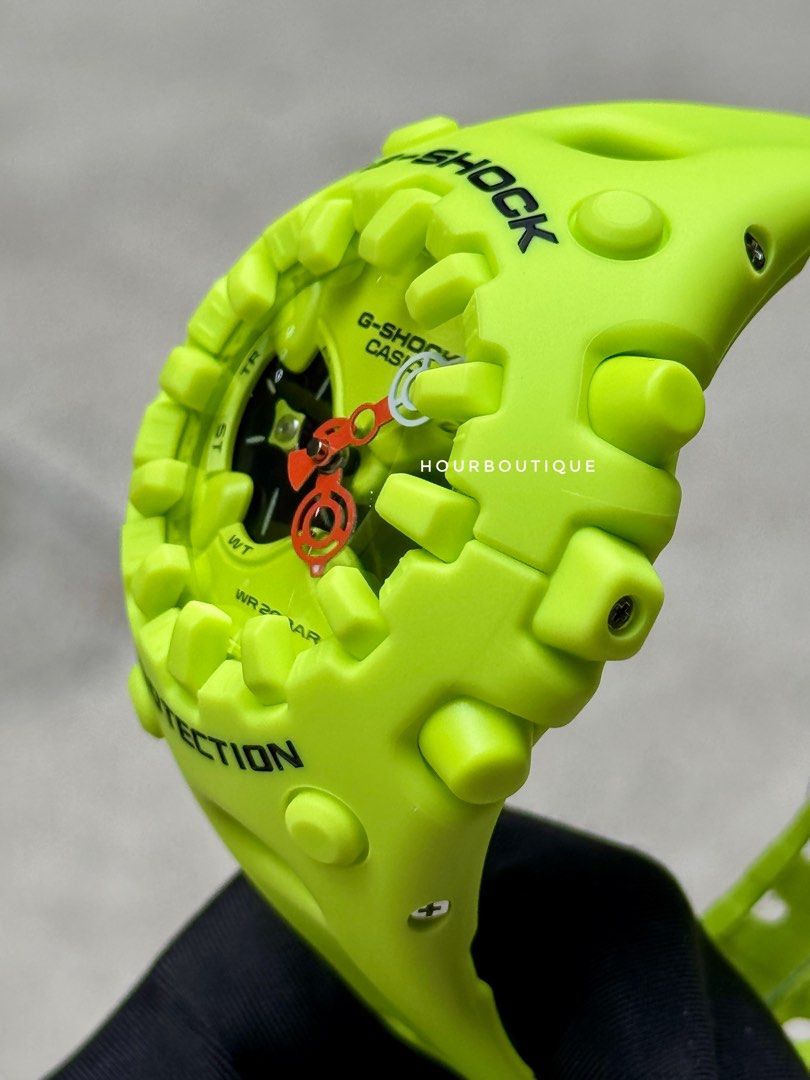 Brand New Casio Gshock Neon Green Digital Watch GA-V01-9DR