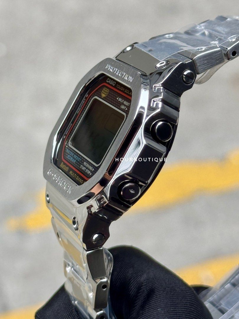 Brand New Casio Gshock Origins Tough Solar Full Metal BlueTooth Watch GMW-B5000D-1C