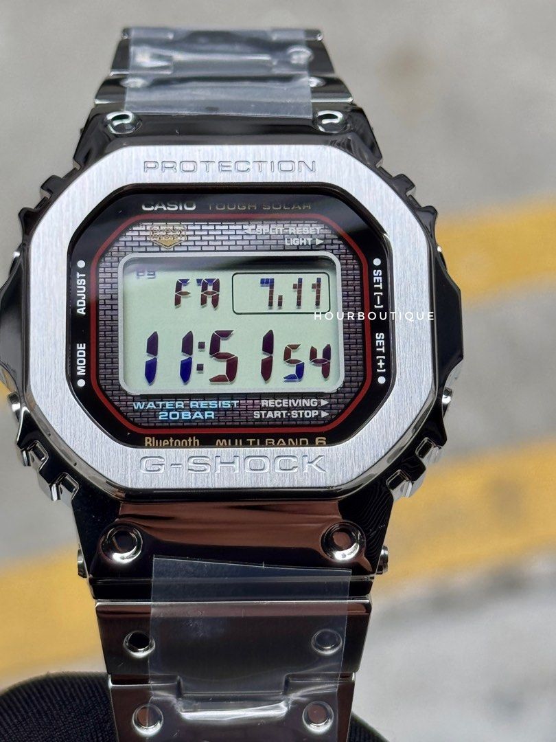 Brand New Casio Gshock Origins Tough Solar Full Metal BlueTooth Watch GMW-B5000D-1C