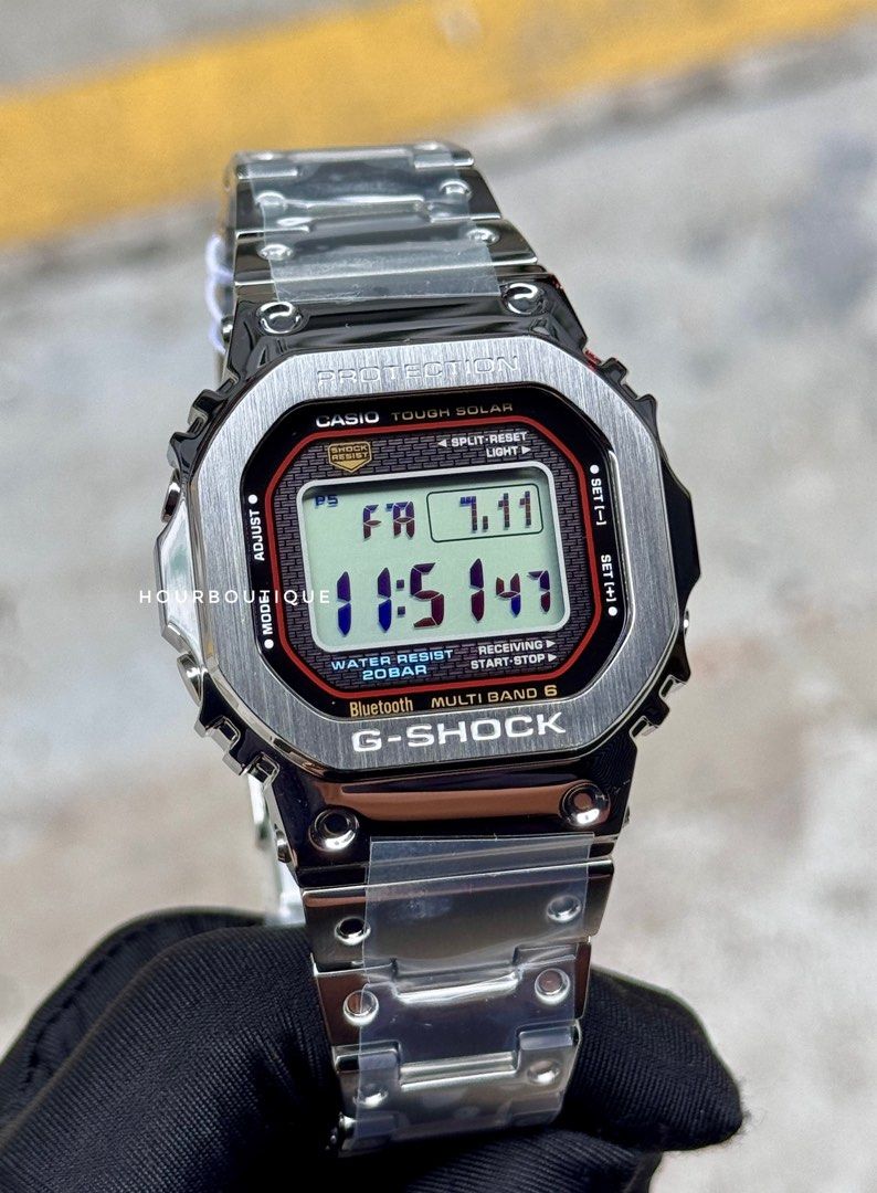 Brand New Casio Gshock Origins Tough Solar Full Metal BlueTooth Watch GMW-B5000D-1C
