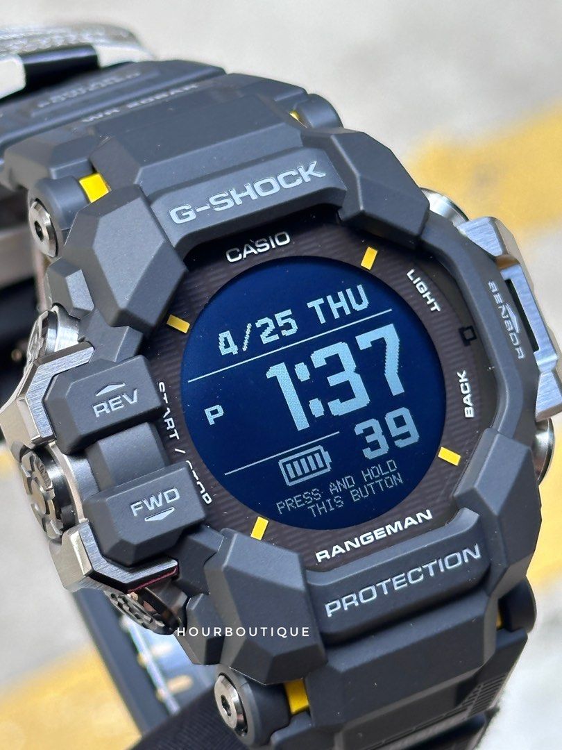 Brand New Casio Gshock RANGEMAN Ourdoor Tough Solar FieldWatch GPR-H1000-1A