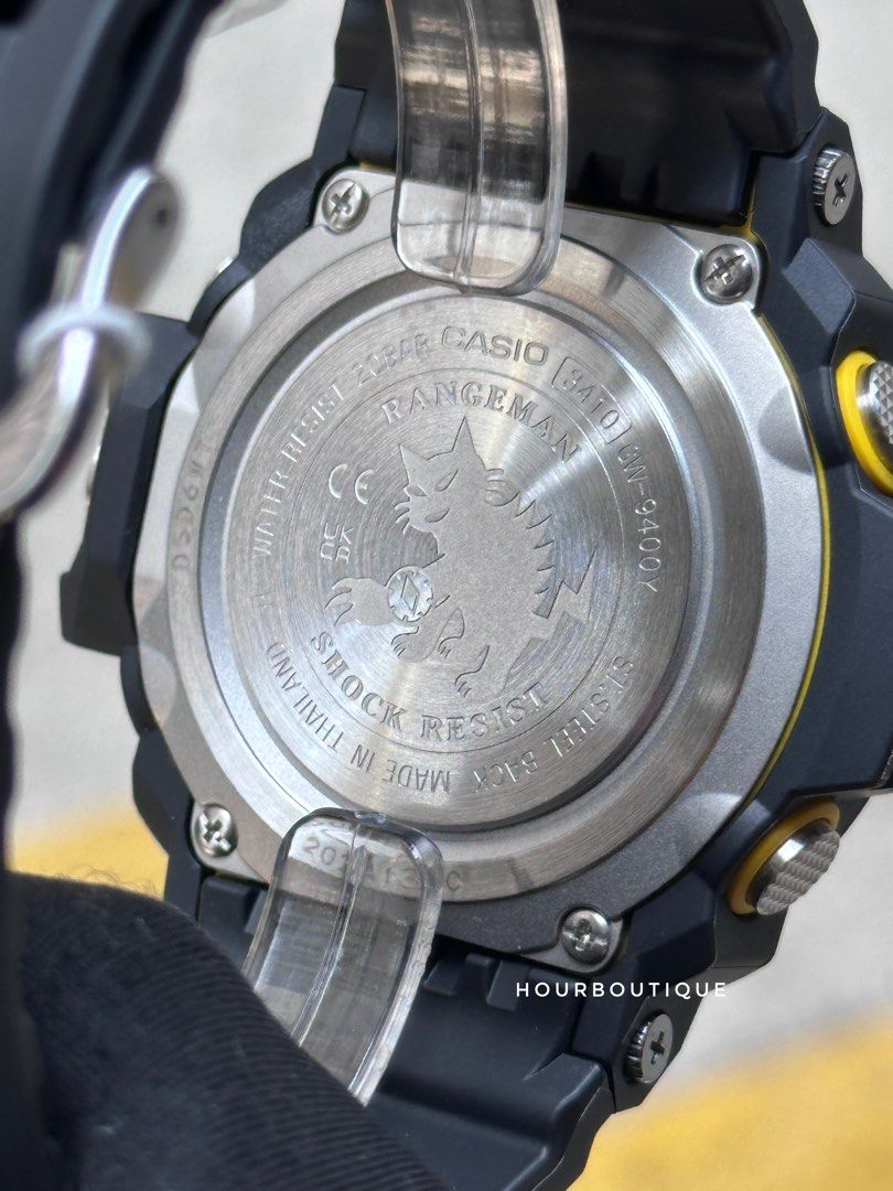 Brand New Casio Gshock RANGEMAN Triple Sensor Tough Solar Hiking Watch GW-9400Y-1