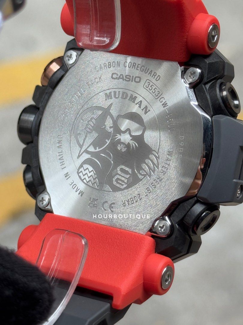 Brand New Casio G-Shock RangeMan Black Orange Tough Solar Trekking Watch GW-9500-1A4