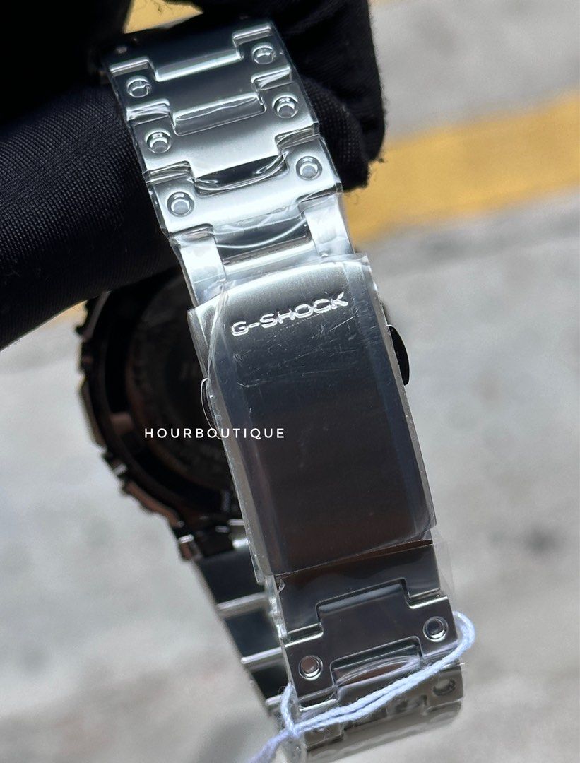 Brand New Casio Gshock Tough Solar Full Metal Rainbow Dial Watch GMW-B5000PC-1
