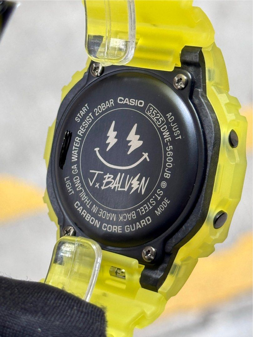 Brand New Casio GShock X J Balvin Collab Digital Watch DWE-5600JB-9