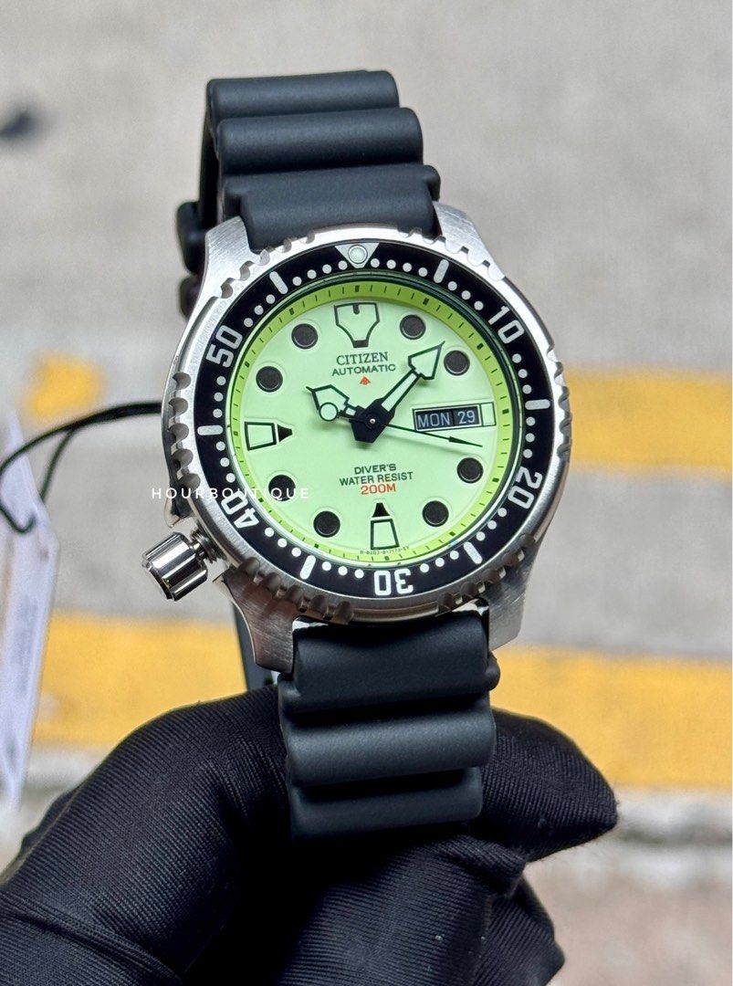 Brand New Citize ProMaster Lume Dial Automatic Divers Watch NY0040-09W