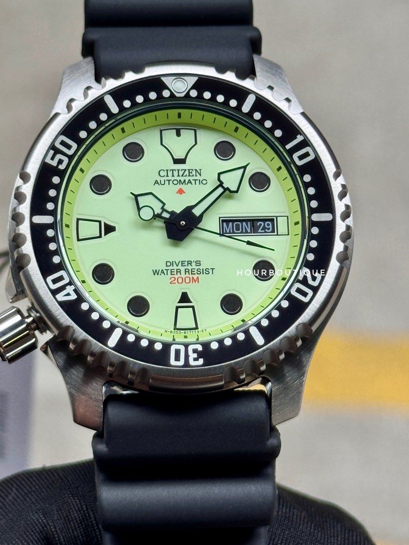 Brand New Citize ProMaster Lume Dial Automatic Divers Watch NY0040-09W