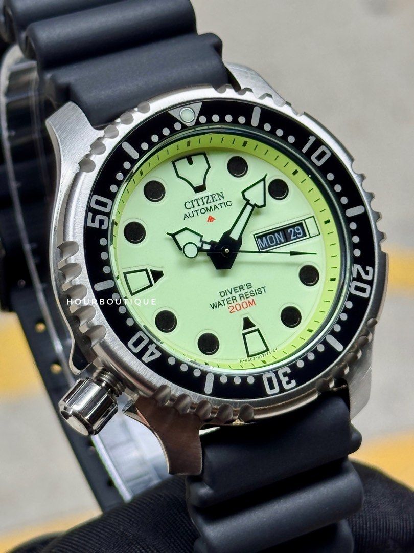 Brand New Citize ProMaster Lume Dial Automatic Divers Watch NY0040-09W