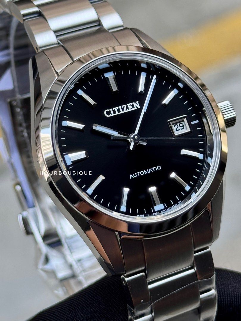 Brand New Citizen Black Dial JDM 38mm Automatic Watch NB1050-59E