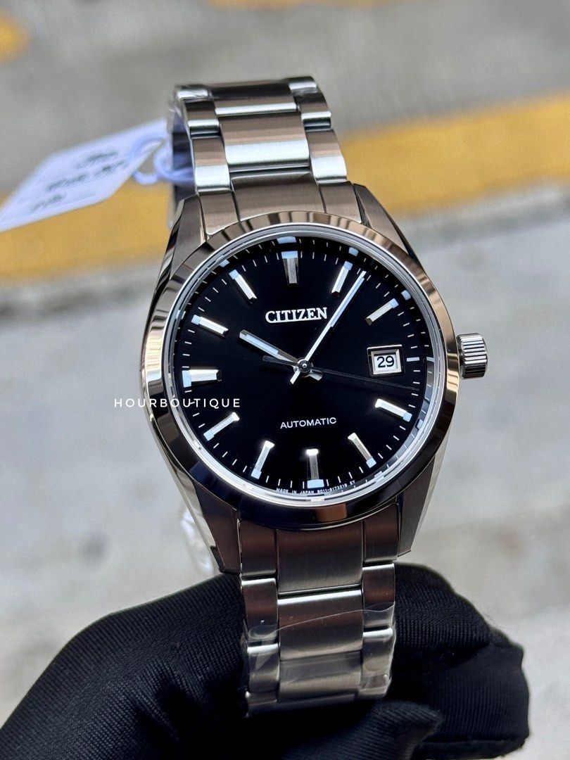 Brand New Citizen Black Dial JDM 38mm Automatic Watch NB1050-59E