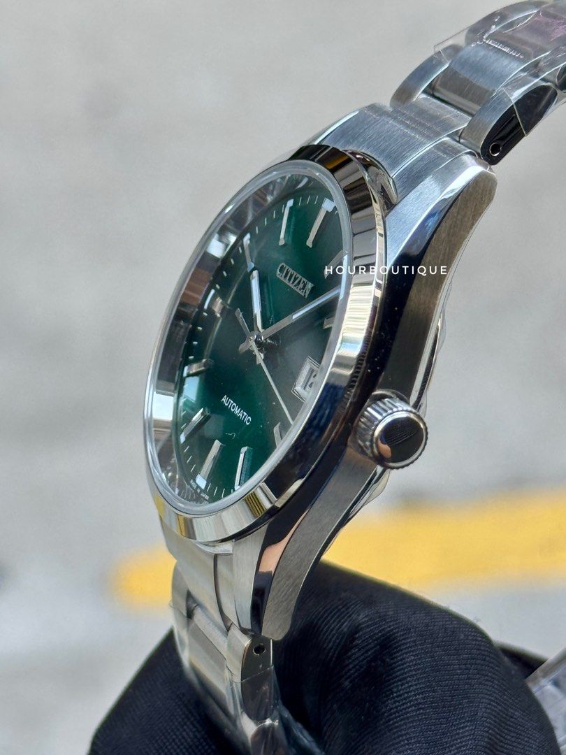 Brand New Citizen JDM Green Dial 38mm Automatic Watch NB1050-56W