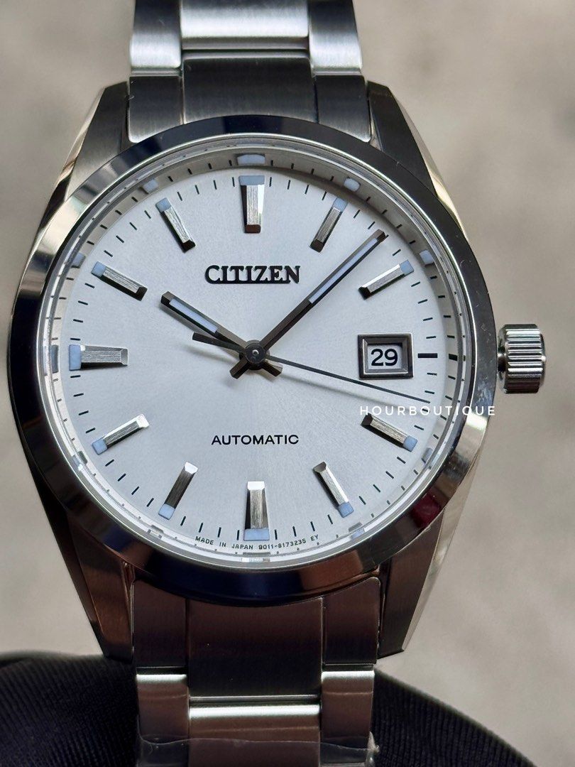 Brand New Citizen JDM White Dial 38mm Automatic Watch NB1050-59A