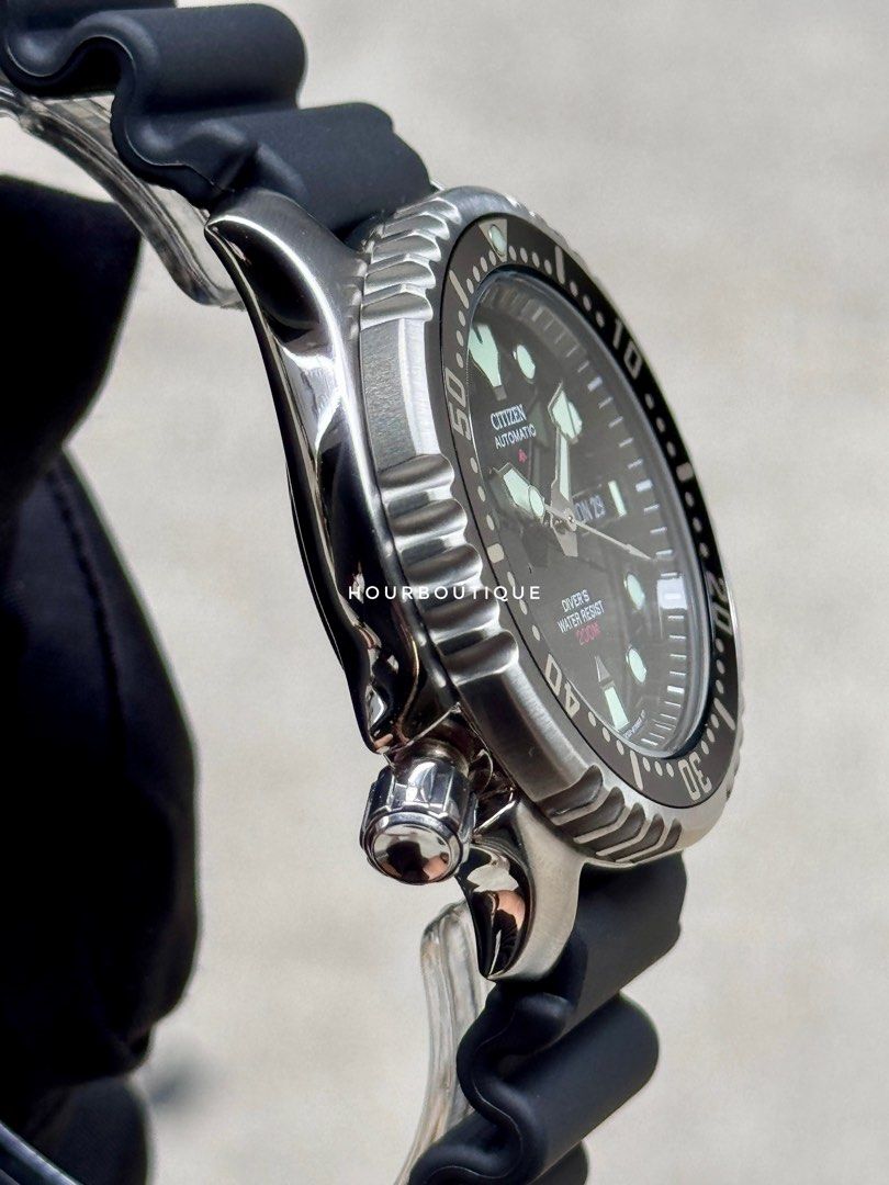 Brand New Citizen ProMaster Black Dial Automatic Divers Watch NY0040-09E