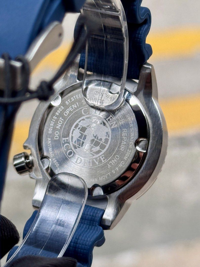 Brand New Citizen ProMaster Eco-Drive Ladys Blue Divers Watch EP6051-14L