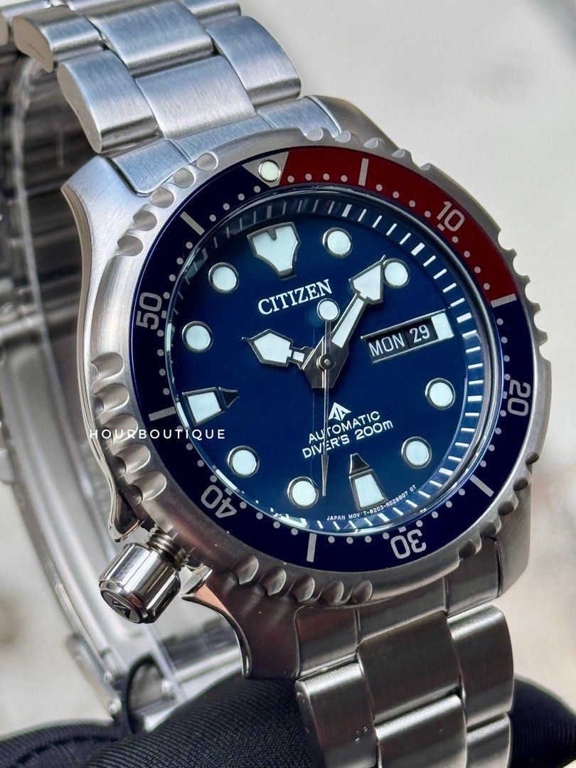 Brand New Citizen ProMaster LHD Automatic Divers Watch Ny0086-83L