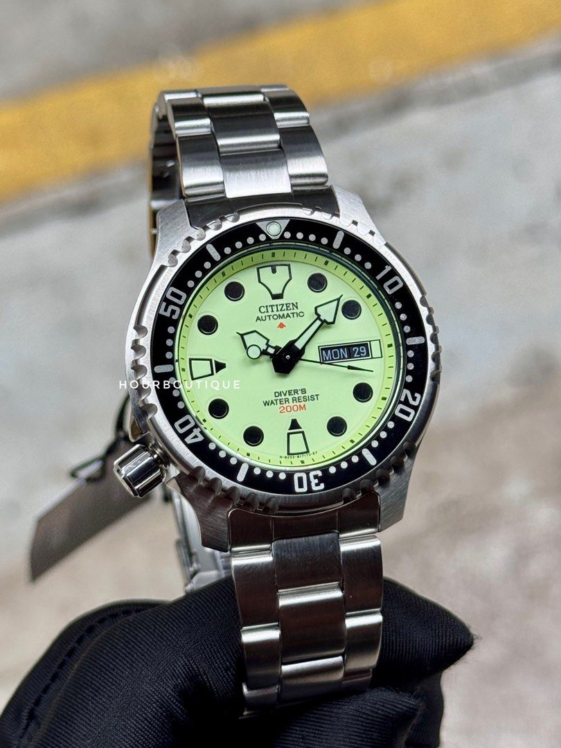 Brand New Citizen ProMaster Lume Dial Automatic Divers Watch NY0040-50W