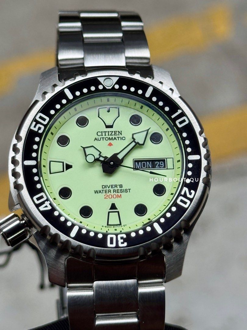 Brand New Citizen ProMaster Lume Dial Automatic Divers Watch NY0040-50W