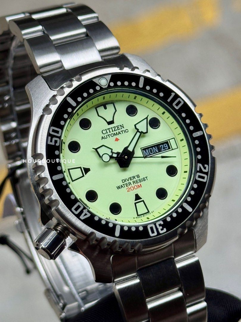 Brand New Citizen ProMaster Lume Dial Automatic Divers Watch NY0040-50W