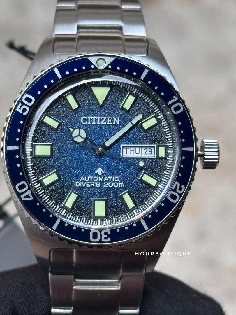 Brand New Citizen ProMaster Marine Blue on Bracelet Automatic Divers NY0129-58L