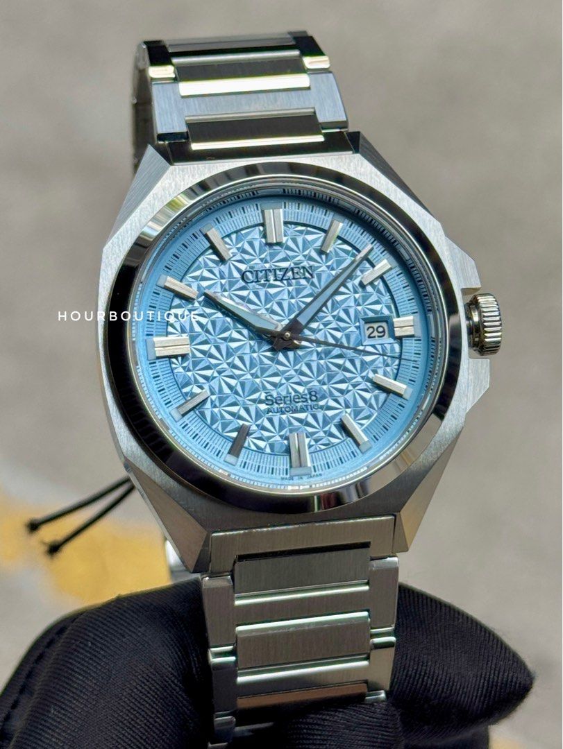 Brand New Citizen Series 8 Ice Blue Limited Edition Automatic Watch NB6051-59L