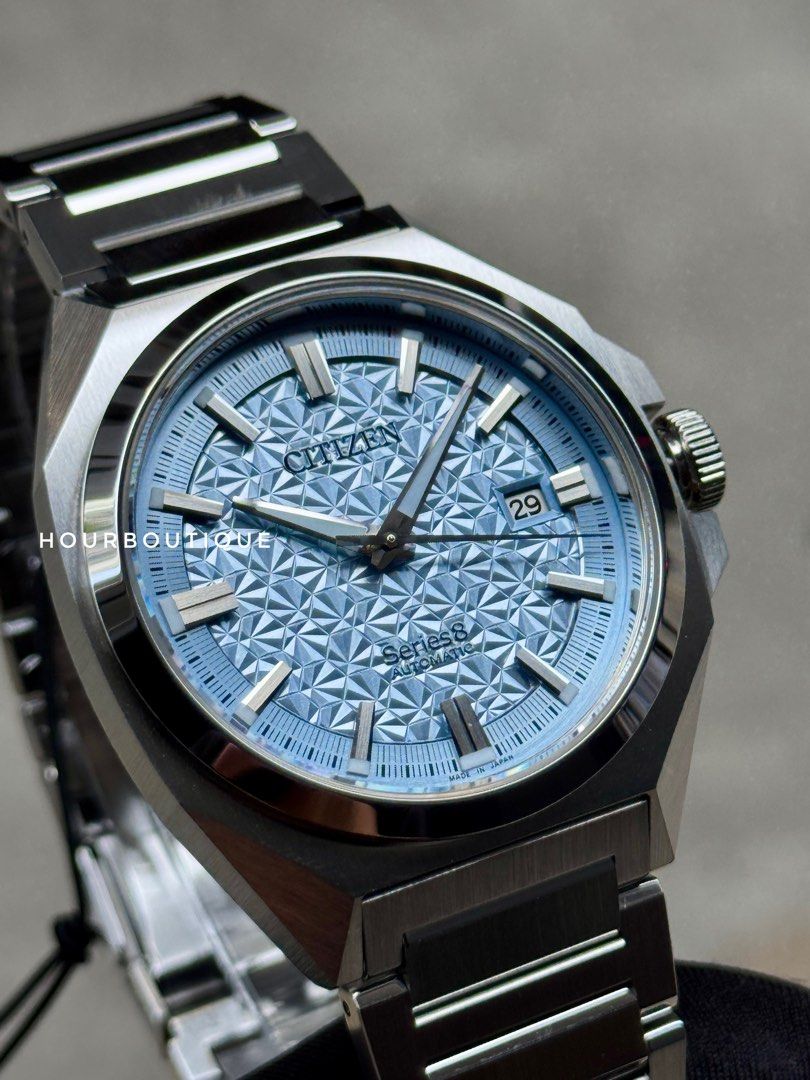 Brand New Citizen Series 8 Ice Blue Limited Edition Automatic Watch NB6051-59L