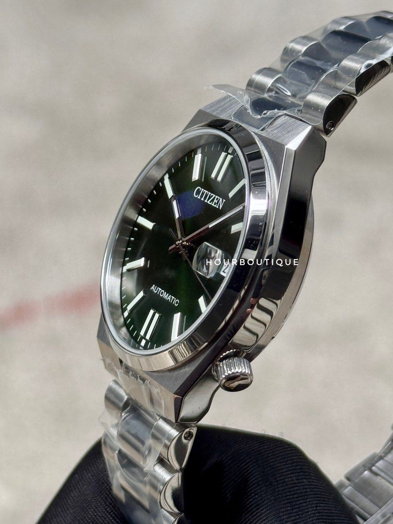 Brand New Citizen Tsuyosa 37mm Green Dial Automatic Watch NJ0200-05X
