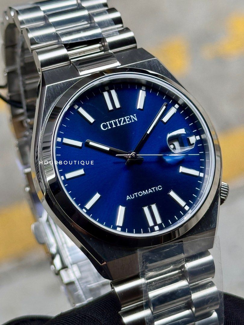 Brand New Citizen Tsuyosa Blue Dial Automatic Watch NJ0150-56L