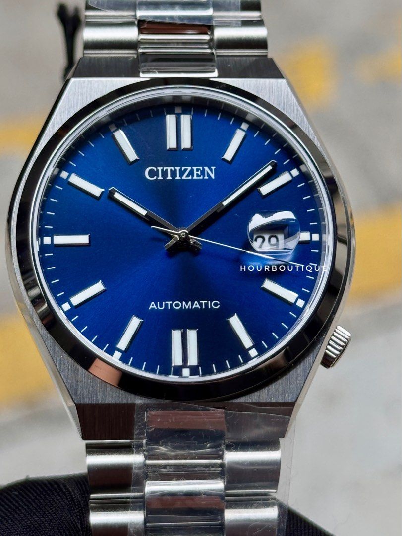 Brand New Citizen Tsuyosa Blue Dial Automatic Watch NJ0150-56L