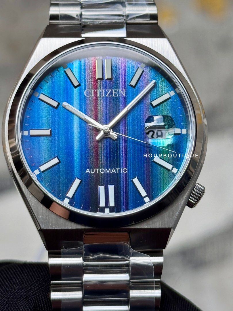 Brand New Citizen Tsuyosa Rainbow BiFrost Dial Automatic Watch NJ0151-53W