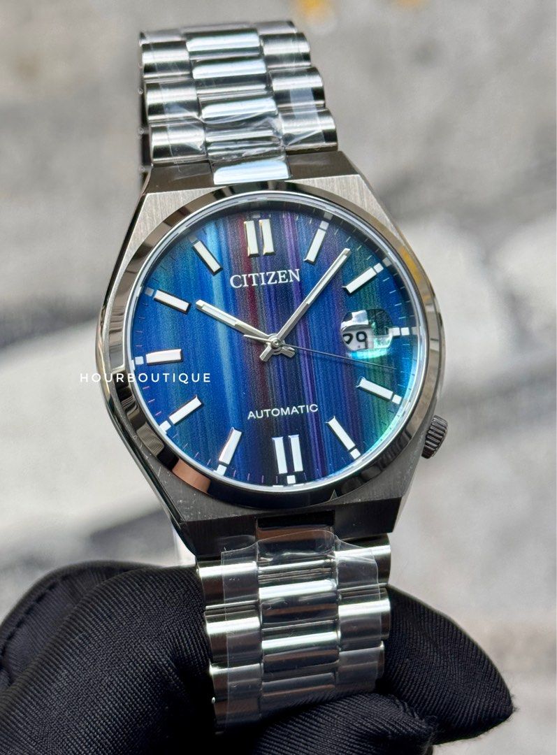 Brand New Citizen Tsuyosa Rainbow BiFrost Dial Automatic Watch NJ0151-53W