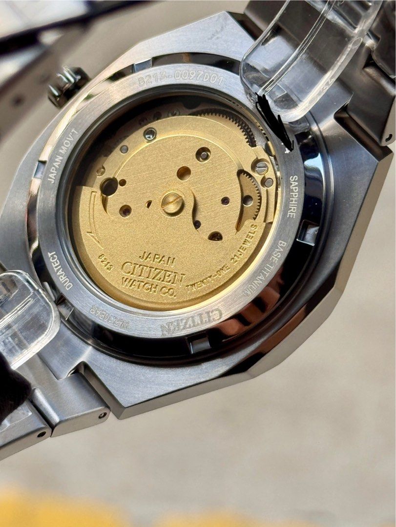 Brand New Citizen ZenShin Automatic Titanium Case Watch NJ0180-80L