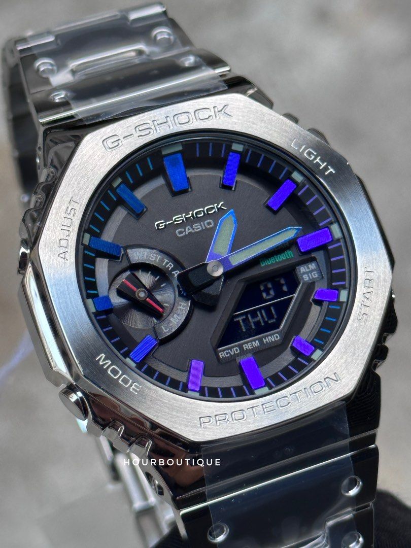 Brand New G-Shock Full Metal Series Oak Design Colour Index GM-B2100PC-1A