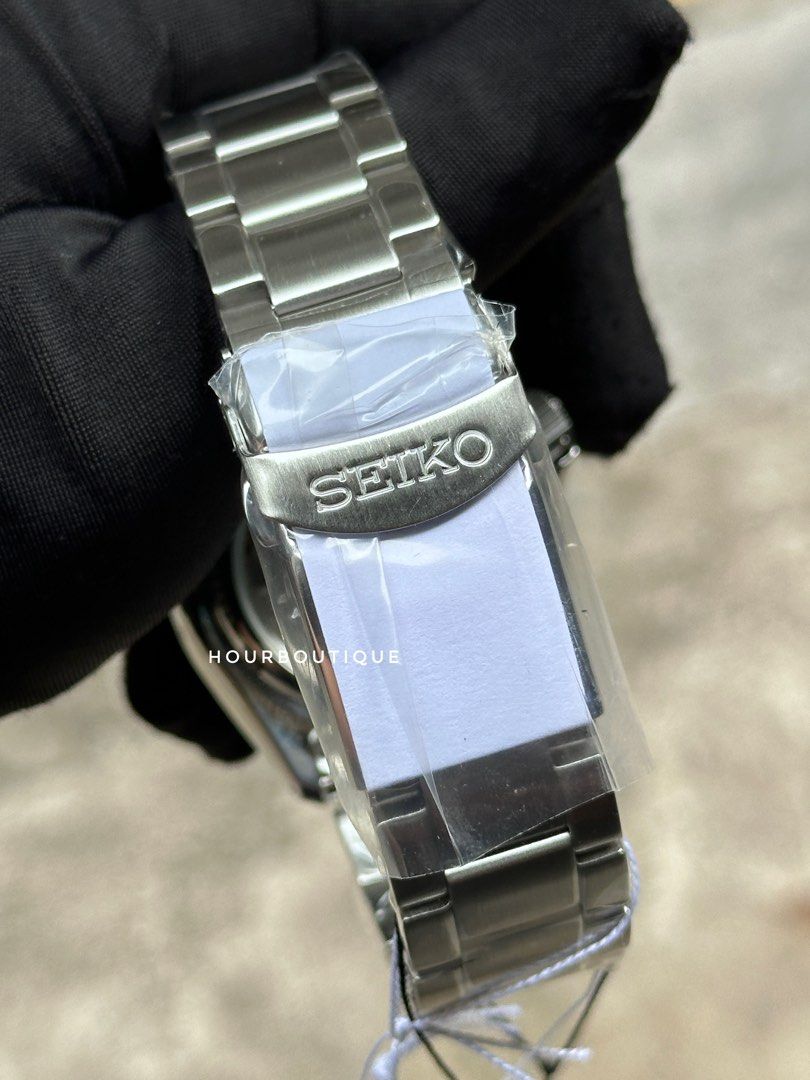 Brand New Japan Edition Seiko 5 Black Classic Dial Mens Automatic Casual Watch SBSA005 SRPD55K1